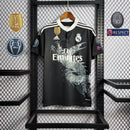 Camisa Retrô Real Madrid 2014/15 Torcedor Masculina Dragão Preto - Sport Premium