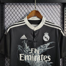 Camisa Retrô Real Madrid 2014/15 Torcedor Masculina Dragão Preto - Sport Premium