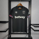 Camisa West Ham Away 2022/23 Torcedor Masculina Preta - Sport Premium